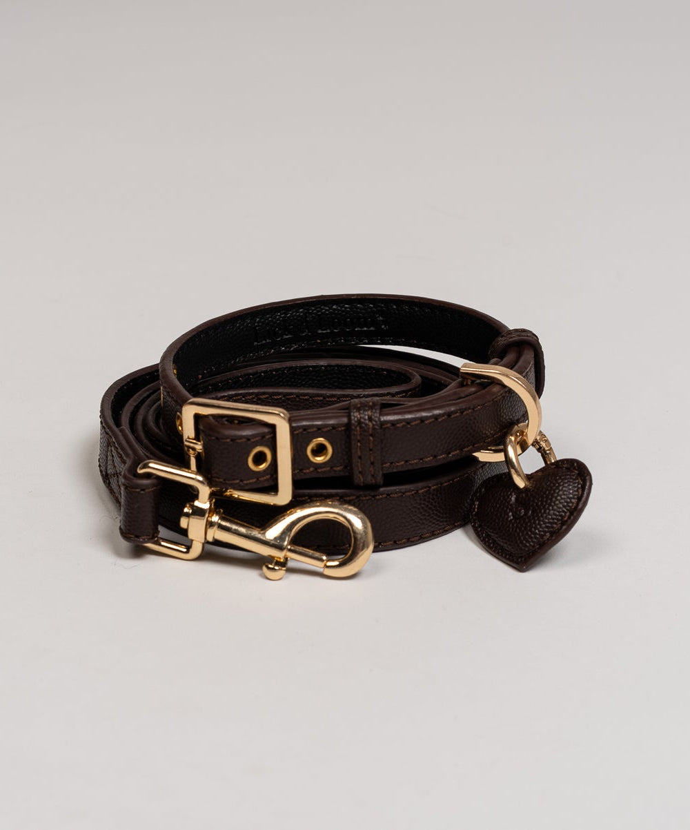 The Heritage Dog collar Maroon