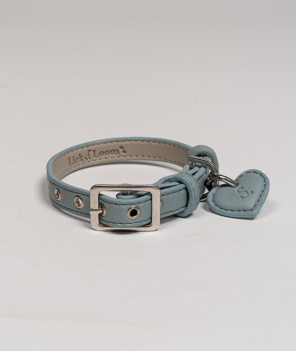 The Heritage Dog collar Blue