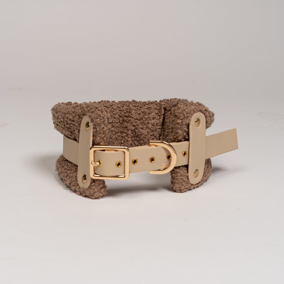 The Northern Fleece Collar Beige